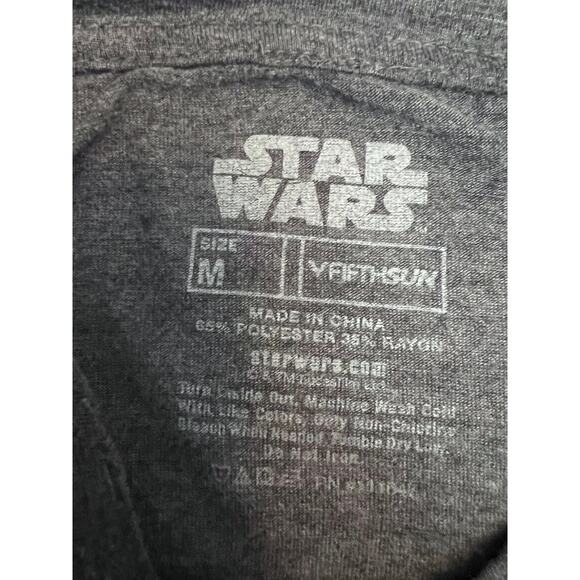 Womans Star Wars Empire Strikes Back T-Shirt Medium Darth Vader Boba Fett Bounty - Picture 3 of 5